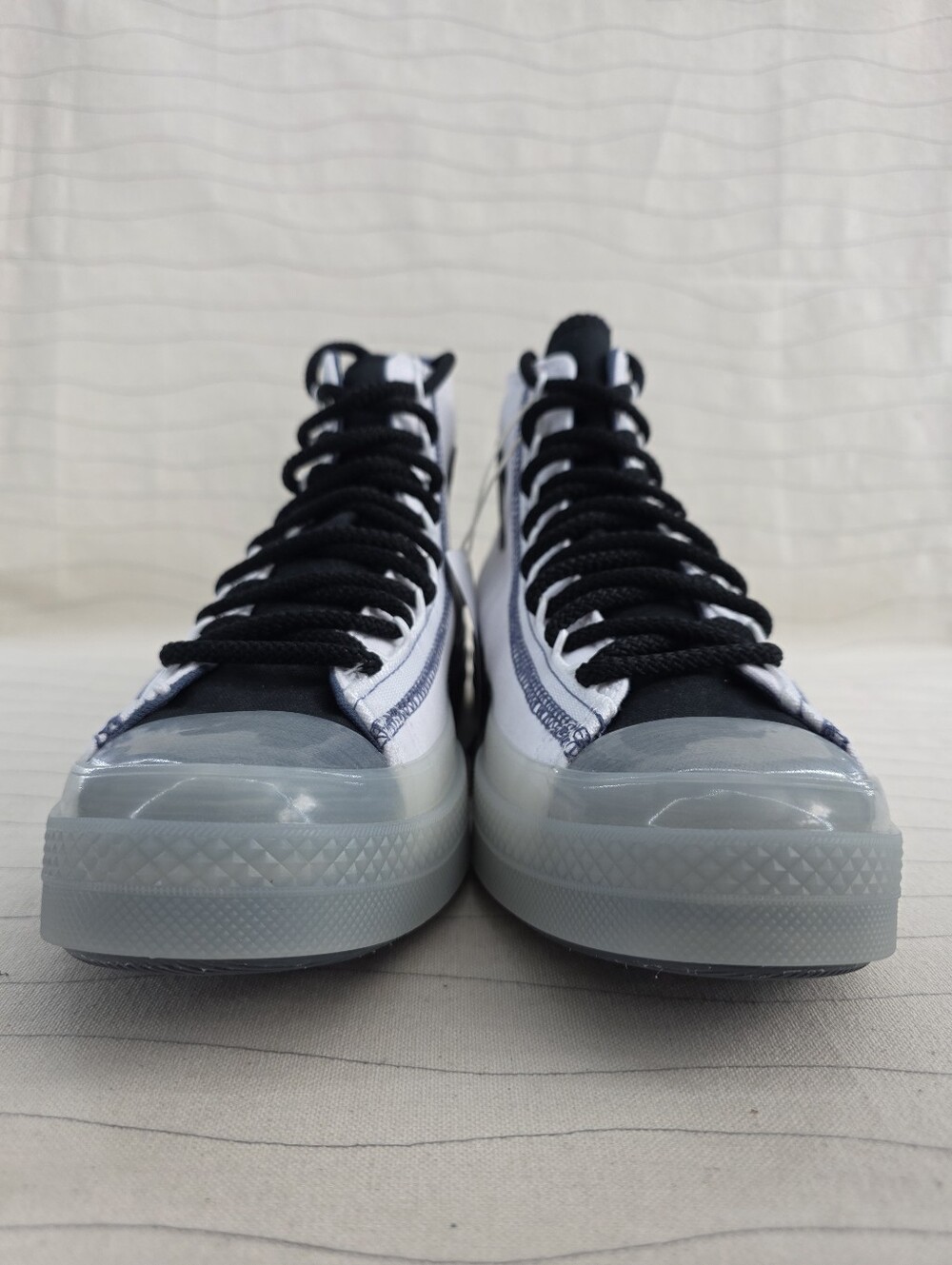 Converse Mens Chuck Taylor All Star CX EXP2 White Blue Shoes A12869C Size 10.5 - Picture 6 of 12